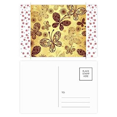 Imagem de Papel de parede de borboleta amarela Natal flor celebração cartão postal bênção postal