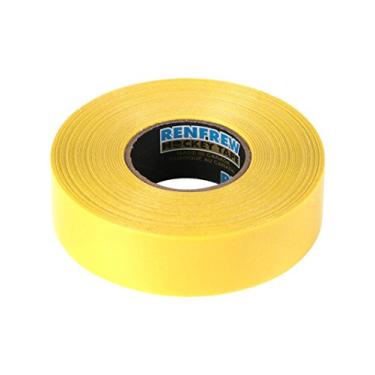 Imagem de (30m (32,8 yd), Amarelo) - Renfrew Scapa Colored Polyflex Shin/Sock Hockey Tape, 2,5cm x 30m (Color Choice)