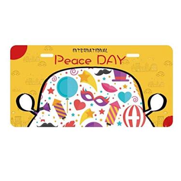 Imagem de DIYthinker Máscara Bowknot Balão Brasil Carnaval Placa Etiqueta Decoração de Carro Dia da Paz