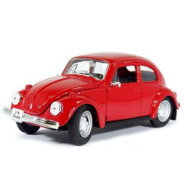 Imagem de Miniatura Volkswagen Fusca Beetle Vermelho Maisto 1/24
