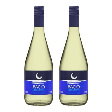 Imagem de Kit 2 Vinhos Bacio Della Luna Piemonte Frisante Branco Itália 750ml