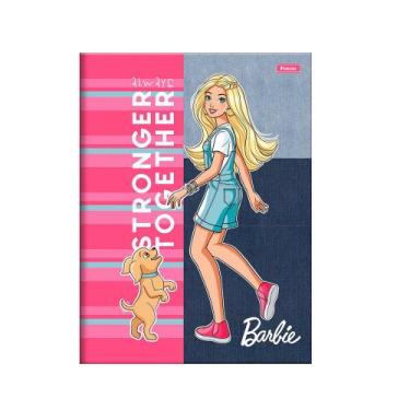 Imagem de Caderno Brochura 1/4 C.D. 80 Fls Foroni - Barbie 6