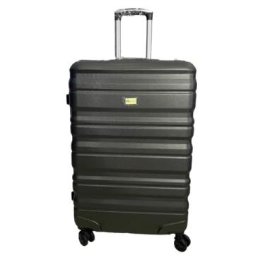 Imagem de Mala de Bordo Viagem Rígida Rodas Duplas 360º Segredo Cinza