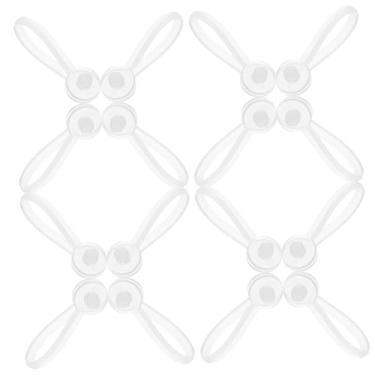 Imagem de Operitacx 100 Unidades cordão de pendurar sequência de etiqueta de preço string de tag de loja rótulos bloqueios de etiqueta de preço de roupas fechos de etiqueta butique corda