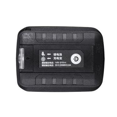 Imagem de Adaptador de bateria de íon de lítio recarregável com fonte de alimentação LED 2 portas USB carregador para bateria de íon de lítio Makita 18V BL1830 BL1430 BL1850 2 USB