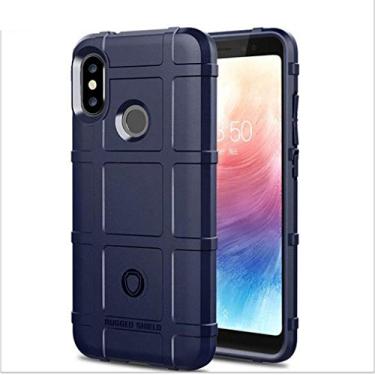 Imagem de Capa para Xiaomi Mi A2, proteção robusta, material TPU de fibra de carbono, macio antiderrapante macio, anti-impressão digital, capa totalmente protetora para Xiaomi Mi A2