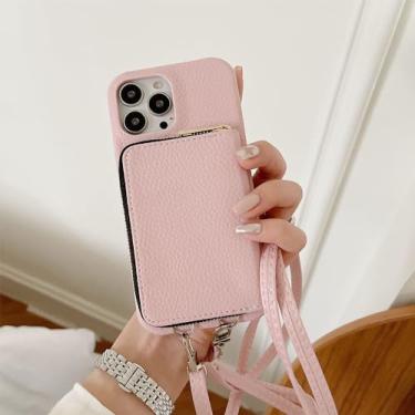 Imagem de Capa carteira com zíper crossbody cordão para samsung galaxy m54 a15 a25 a72 a52 a14 a24 a45 a53 note 20 8 9 cartões solt capa, j, para samsung a55