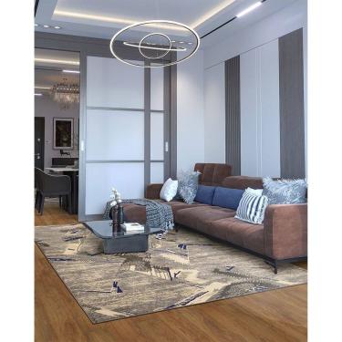 Imagem de Tapete 150x200cm New Look Sala de Estar Bege