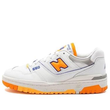 Imagem de New Balance 550 Lakers Pack Masculino - Laranja Vibrante, Tamanho 38, Lakers Pack laranja vibrante, 39