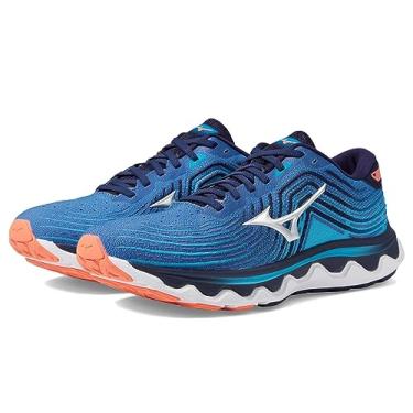 Imagem de Mizuno Tênis de corrida masculino Wave Horizon 6, Surf the Web - prata, 40