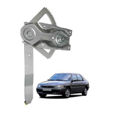 Imagem de Maquina Vidro Manual Escort 1997 1998 4 pt traseira Direita - Zinni Gu