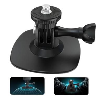 Imagem de Kit de montagem adesiva flexível para séries Insta360 X, GoPro Max e Hero Series - Base de capacete - Acessórios de câmera esportiva para qualquer superfície plana ou curva