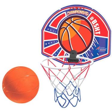 Imagem de Tabela De Basquete Infantil Mini Cesta C/ Bola Para Pendurar - Apolo B