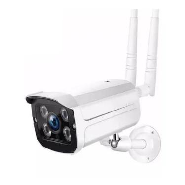 Imagem de Camera Ip Wireless Externa Prova Dágua Internet Noite Dia - V380