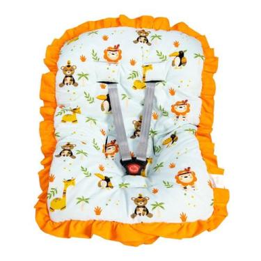Imagem de Capa para Bebê Conforto - Laura Baby, Safari Laranja