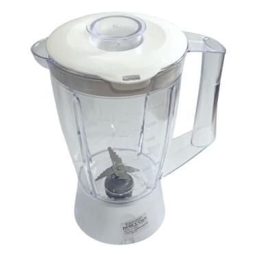 Imagem de Copo de Liquidificador serve para Arno optmix plus/Arno faciclic top/LN 37/ LN 38/ LN27 (Tampa Branca)