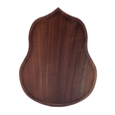 Imagem de Bandeja de Comida de café de chá, Bandeja de chá Kung Fu Em Forma de Cabaça Clássica Decorativa Servindo Bandeja para Armazenamento Jantar Frutas Leite café