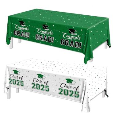 Imagem de Bezkega Decoração de toalha de mesa de formatura (verde)