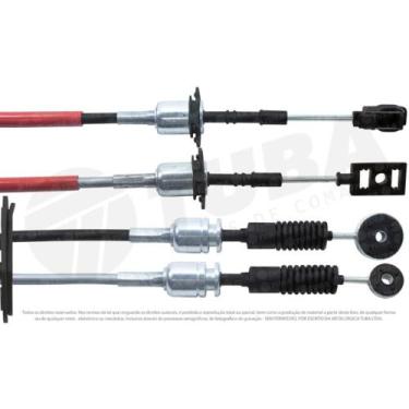 Imagem de Cabo de comando do câmbio Hyundai Hb20 S 2013 a 2015 TUBA