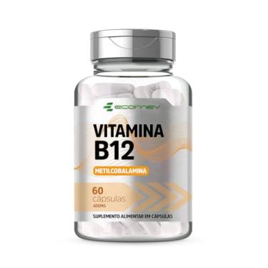 Imagem de Vitamina B12 Metilcobalamina 400mg 414% VD 60 Cápsulas - 1 Cáps Ao Dia - Ecomev