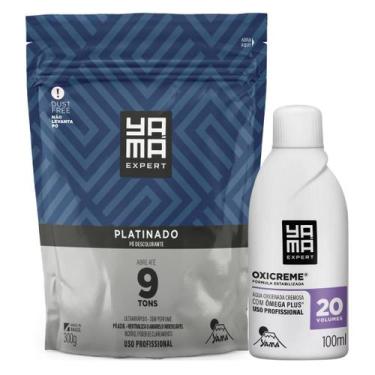 Imagem de Pó Descolorante Yama Profissional Platinado Ametista Tradicional + Ox 