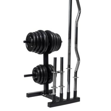 Imagem de Suporte Para Anilhas E Barra De Academia E Musculação Até 300Kg Profissional