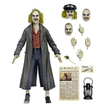 Imagem de NECA Ultimate Beetlejuice (Bio-Exorcist) with Accessories, Collectible Action Figure