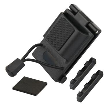 Imagem de Coldre de rádio para cinto de serviço, suporte de clipe de cinto Walkie Talkie de plástico premium, acessórios para cinto de aplicação da lei compatíveis com BaoFeng Kenwood YAESU Midland HT