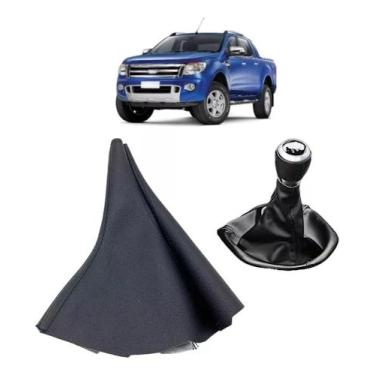 Imagem de Coifa Para Alavanca Câmbio Manual Ranger Xls 2017 Á 2023 - Tunning Cou