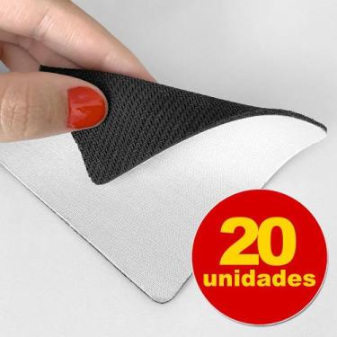 Imagem de Porta Copos para Sublimação base emborrachada Quadrado 20 un - Yaay