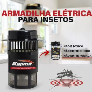 Imagem de Armadilha Insetos Mosquitos Pernilongos Até 120m² MT120 Kajima 110V 5.