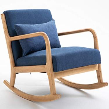 Imagem de Cadeira reclinável de madeira maciça, cadeira de jantar, cadeira de leitura, varanda, quarto, sala de estar, jardim, cadeira relaxante, encosto, poltrona, espreguiçadeira, acampamento, cadeira de