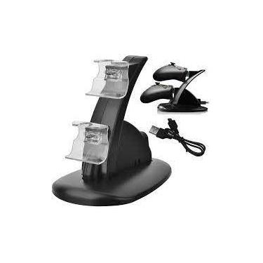 Imagem de Carregador Duplo Para 2 Controle Compatível Com Xbox One Base suporte 