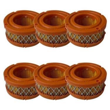 Imagem de Kit 6 Elementos Filtrante Médio fechado Compressor Pressure - Remac