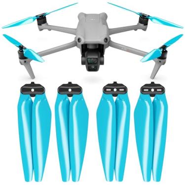 Imagem de Master Airscrew Hélices Stealth para DJI Air 3 e Air 3S - Azul, 4 peças