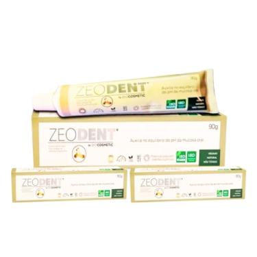 Imagem de Creme Dental Zeodent De Zeólita 90g Compre 2 Ganhe 1! Sem Fluor