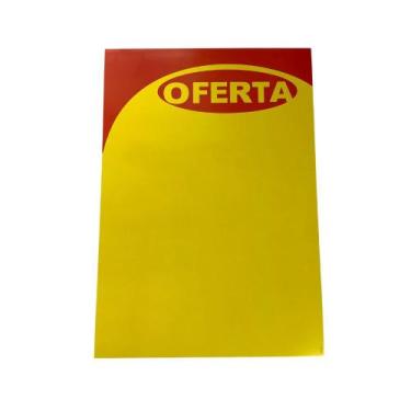 Imagem de Cartaz de Oferta A2 42x60cm Papel Duplex100 unidades - Casa Do Cartazi