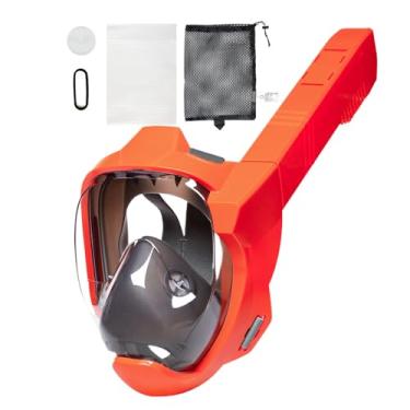 Imagem de Máscara de Snorkel - Máscara De Mergulho Para Homens - Visão Panorâmica de 180° Antiembaçante Confortável para Homens e Mulheres em Atividades Aquáticas