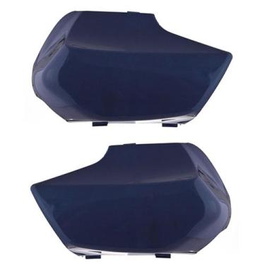 Imagem de Capa De Bengala Cromo Forte Moto Honda Biz 100 1998 À 2005, AZUL CRUZE