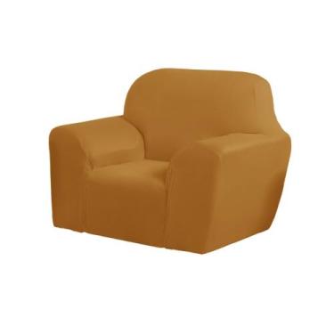 Imagem de Capa Poltrona Do Papai Sofá 1 Lugar Avulsa Lisa Coladinha - Dennis Con