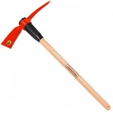 Imagem de Picareta Alvião Em Aço 4 Com Cabo Madeira 90cm - Tramontina - 000002
