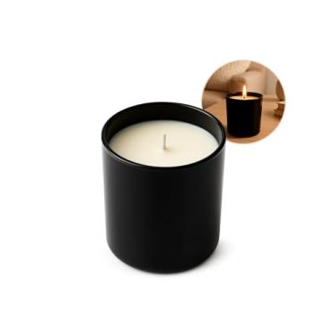 Imagem de kit vela cera arom�tica ambiente pote vidro 100g decora��o presente aromas artesanal (bambu)