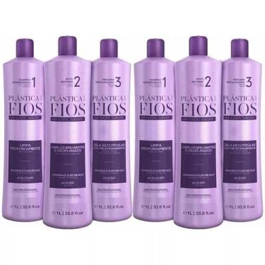 Imagem de Kit Selagem Térmica Cadiveu Plástica dos Fios 3 Produtos