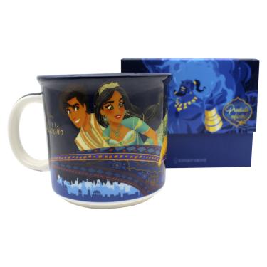 Imagem de Caneca Aladdin E Jasmine Caneca Porcelana 350ml C/ Caixa