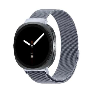 Imagem de Pulseira Milanese Loop Para Samsung Galaxy Watch 8 Classic 44mm 40mm E