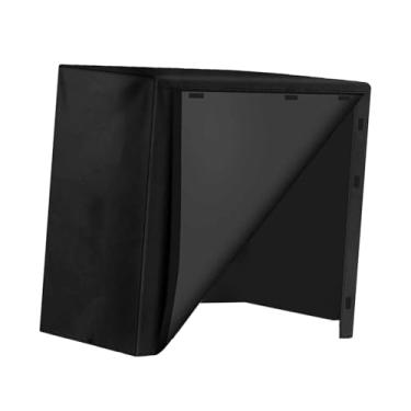 Imagem de Generic Capa protetora para suporte de lenha, à prova de poeira, resistente à chuva, resistente água, tecido Oxford 420D, 122x61x107cm