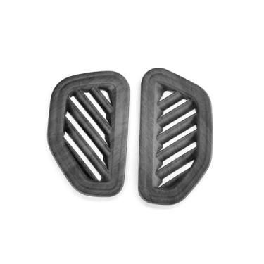 Imagem de YOUTOOCAR Tampa de moldura de acabamento de saída de ar condicionado lateral direita e esquerda capa de ventilação CA compatível com acessórios Kia K5 2025 (grão de madeira)