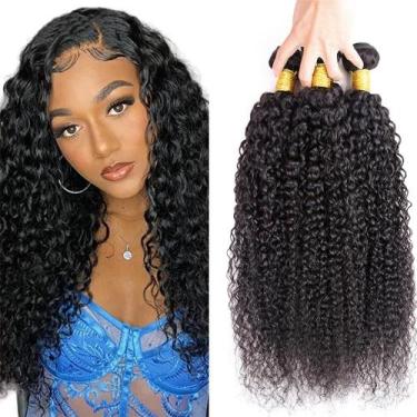 Imagem de Extensões de cabelo DiexRlamx Kinky Curly Brazilian Remy 3 pacotes