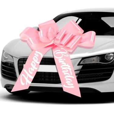 Imagem de Vinil impermeável Car Bow Datanly 30" rosa claro
