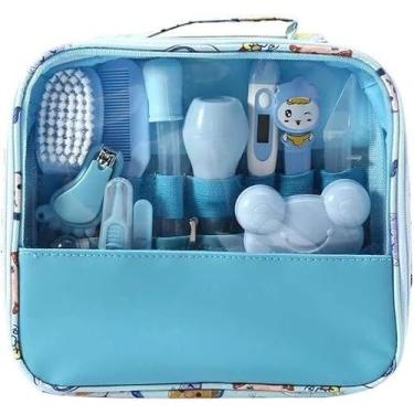 Imagem de Bolsa Bebê Recém Nascido Kit Primeiros Cuidados Higiene 13 Peças - Neh